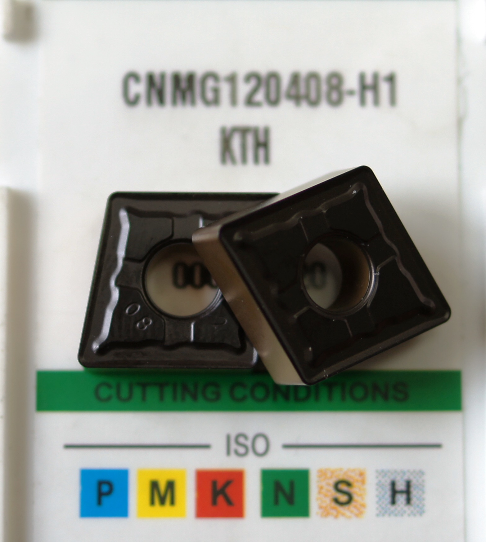 Пластинка сменная к токарному резцу Арт 0137  СNMG120408 H1 KTX (KTH)