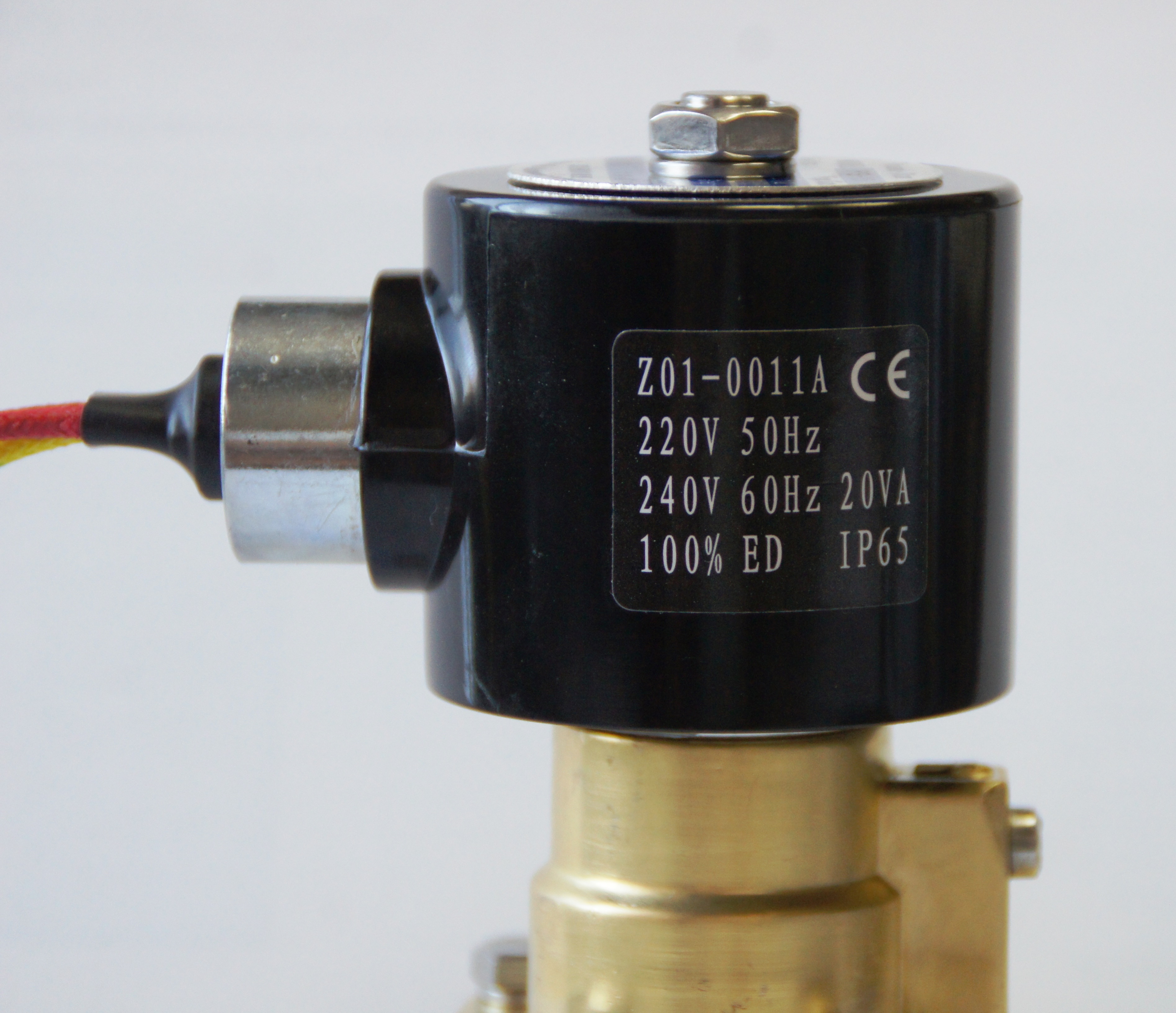 Клапан электромагнитный PS-15 высокотемпературный (нормально закрытый)